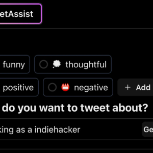Tweet Assist App